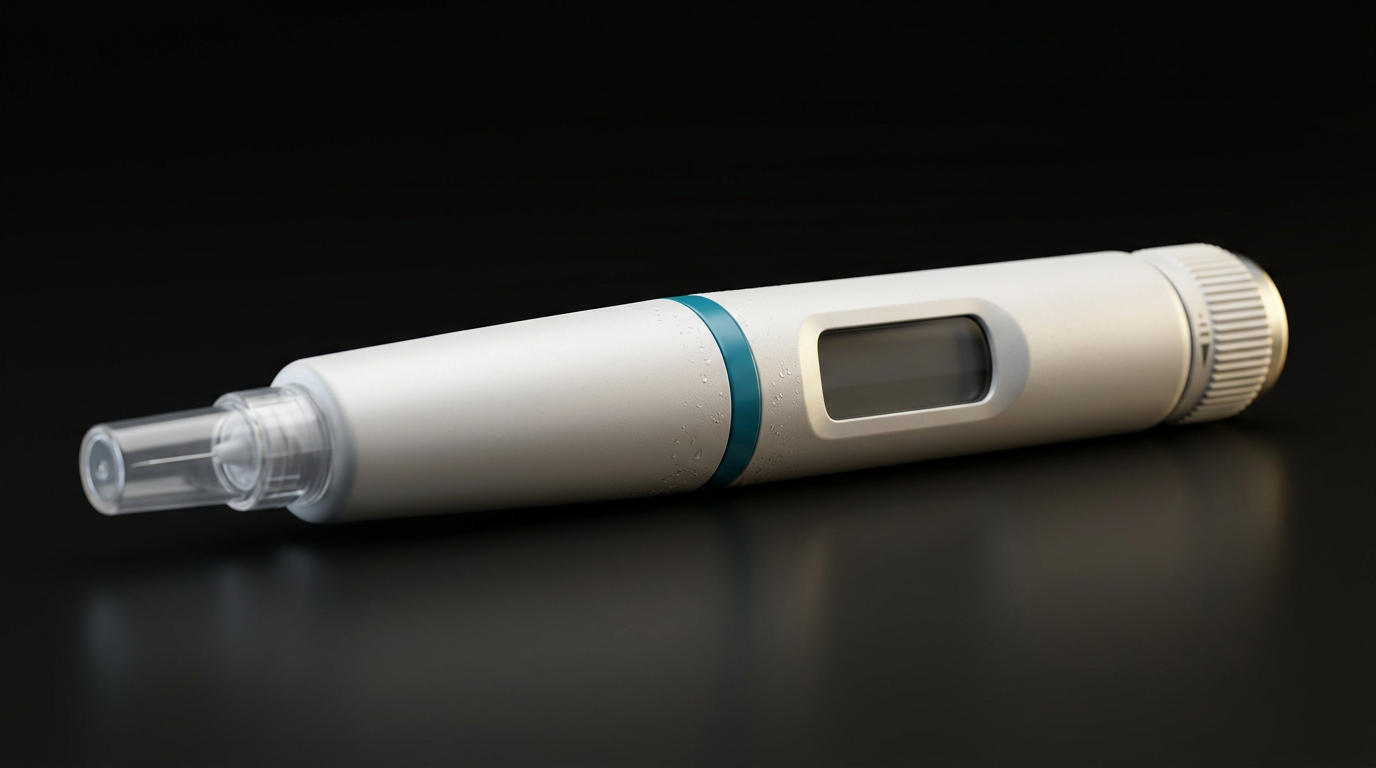 果纳芬类预充注射笔示意（无商标）